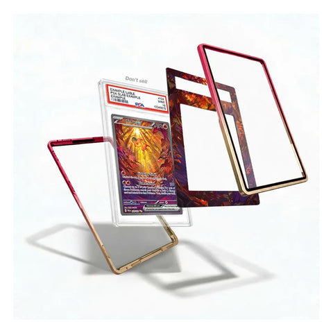Chi-Yu ex 259/193 extended art display case styled as a centerpiece for a Pokémon trading card collection.