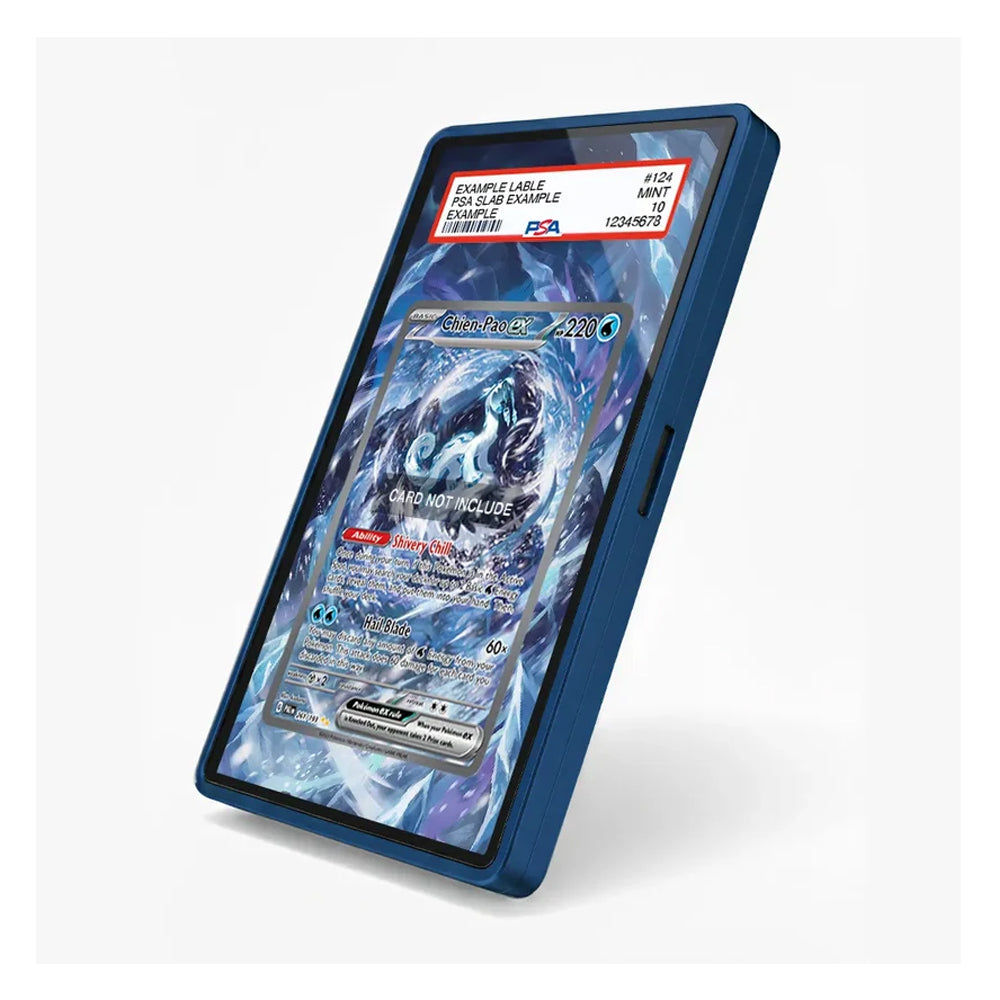 Detailed view of the Chien-Pao ex Special Illustration Rare-inspired extended art display design for Pokémon TCG collectors.