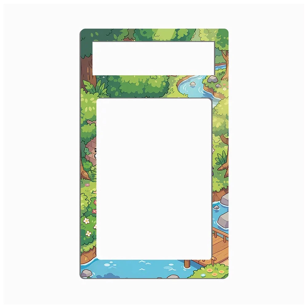 Angled view of the Clive extended art display case showcasing its collectible presentation.