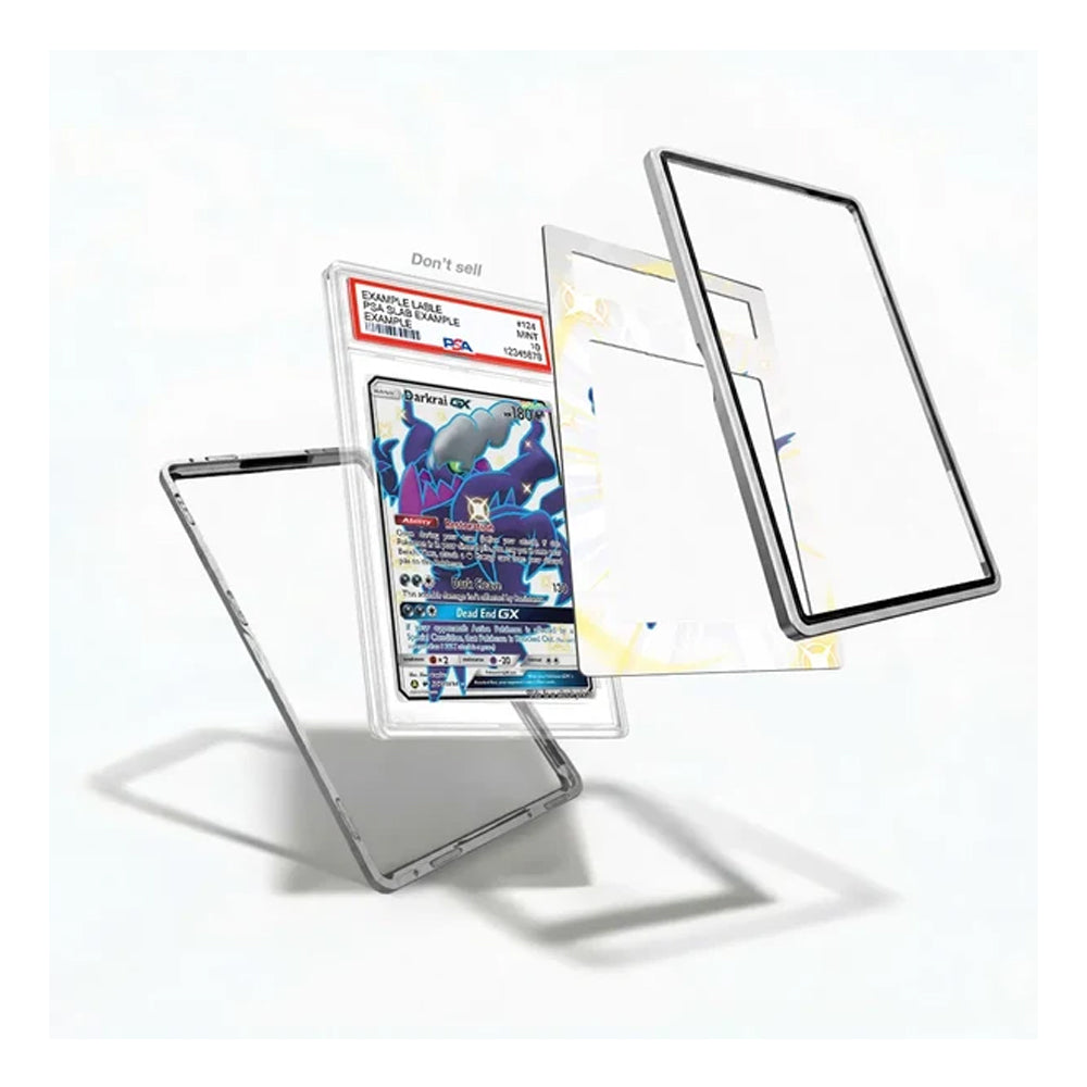 Darkrai GX SV70/SV94 extended art display case styled as a centerpiece for a Pokémon trading card collection.