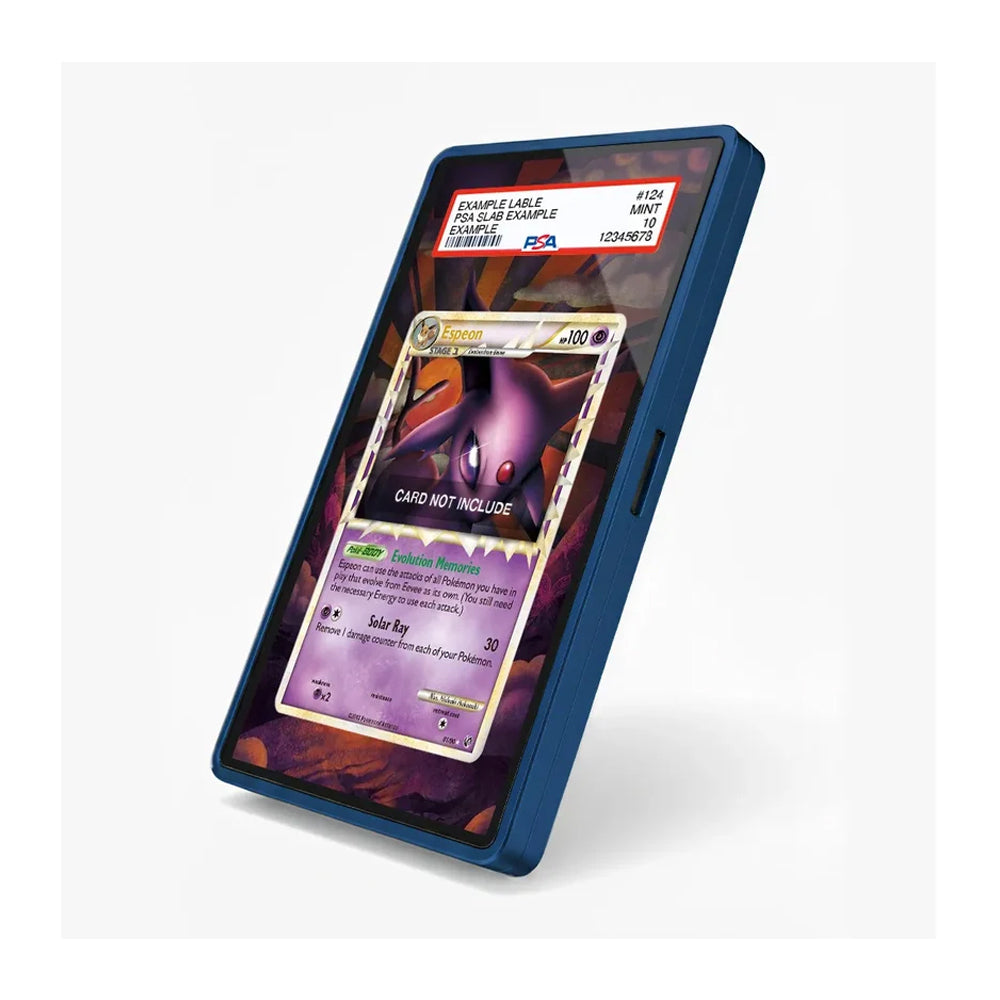 Pokémon TCG Espeon Unleashed extended-art display designed to highlight the Psychic-type Pokémon's artwork.