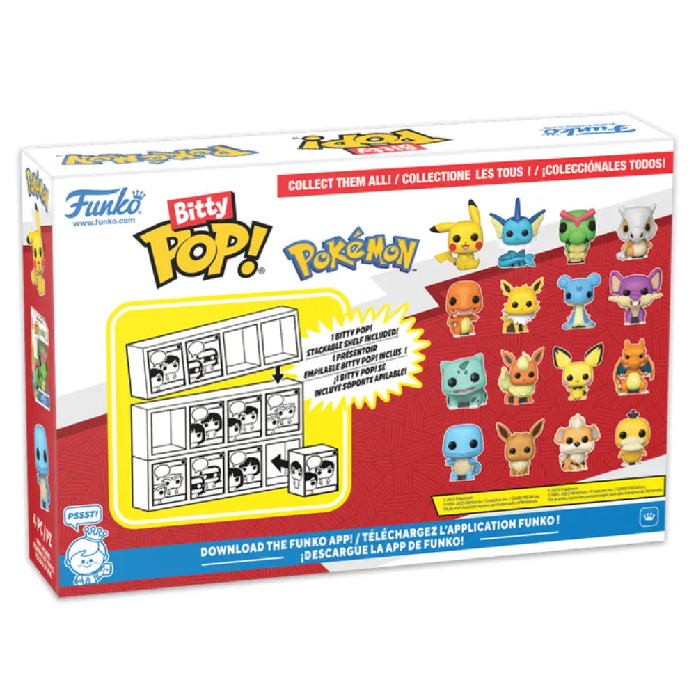 Funko Bitty Pop! Pokemon toy collection box with - TCGVault