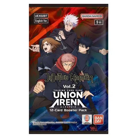 union arena jujutsu kaisen booster box Union Arena Jujutsu Kaisen Vol 2 EX04BT Japanese Booster Pack