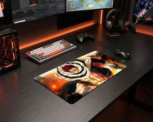 Katakuri Fire Power Anime Mouse Pad Battle Fury Desk Mat XL - TCGVault