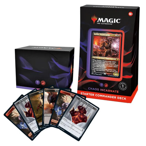 Magic The Gathering Starter Commander Deck Chaos Incarnate Black Red - TCGVault