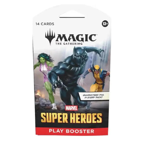 Magic: The Gathering – Marvel Super Heroes Sleeved Play Booster Pack | 2026 Edition