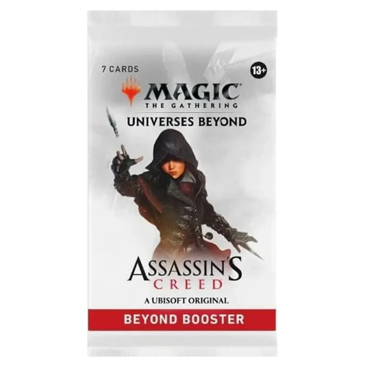 MTG Universes Beyond Assassin’s Creed 3 Card Booster Pack Lot English - TCGVault