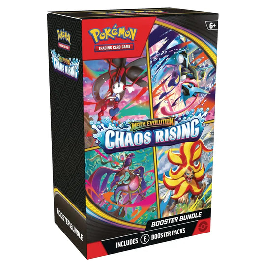 Pokémon TCG Mega Evolution Chaos Rising Booster Bundle Sealed Collection