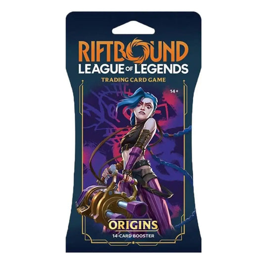 Riftbound: League of Legends TCG Origins Sleeved Booster Pack | Premium Cards