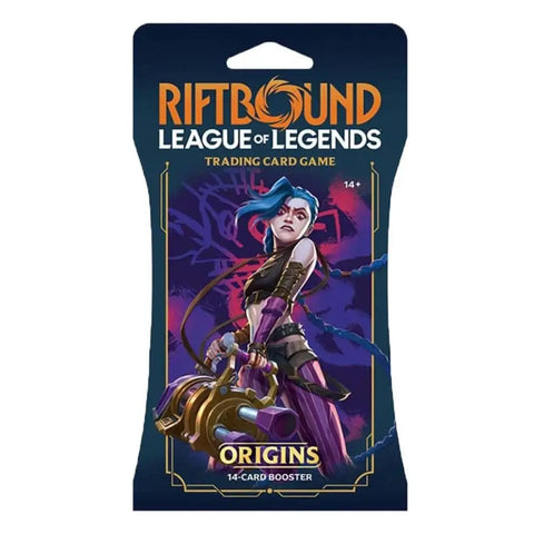 Riftbound: League of Legends TCG Origins Sleeved Booster Pack | Premium Cards