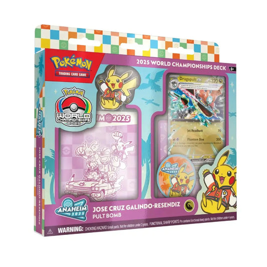 Pokémon TCG 2025 World Championships Deck – Riley McKay's Gardevoir ex Factory Sealed