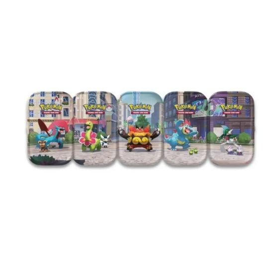 Pokémon TCG: Lumiose City Mini Tin Display – 10 Mini Tins
