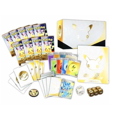 Pokémon TCG 30th Anniversary Celebration Elite Trainer Box – Factory Sealed