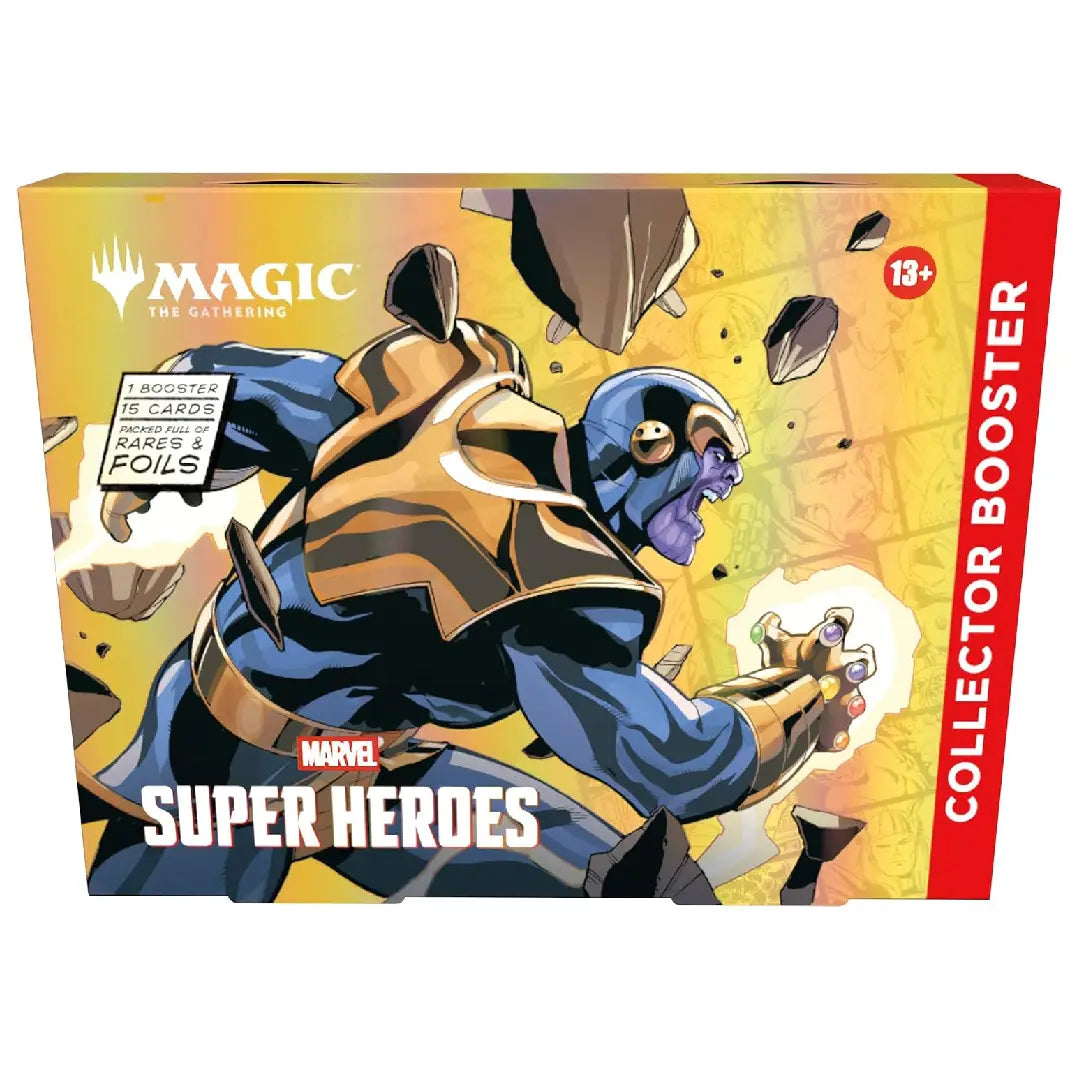 Magic The Gathering Marvel Super Heroes Collector Booster Omega Box