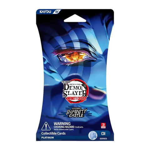 Kayou Demon Slayer Infinity Castle Series 1 Collectible Card Blister Pack