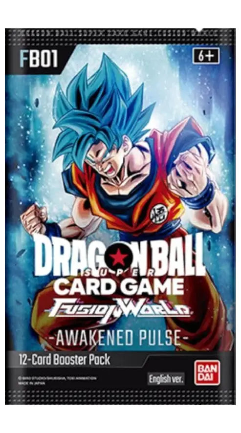 Dragon Ball Super FB-01 Awakened Pulse Booster Pack English - TCGVault