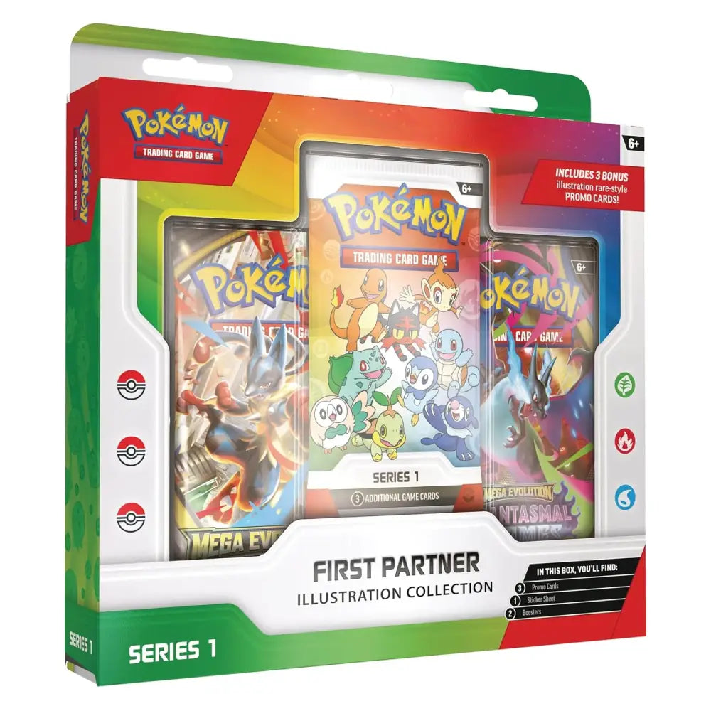 Pokémon TCG First Partner Illustration Collection Series 1 – 30th Anniversary English Edition