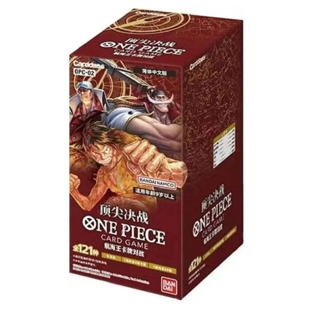 One Piece OP-02 Paramount War Chinese Booster Box  [Factory Sealed]