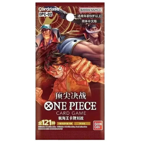 One Piece OP-02 Paramount War Chinese Booster Box  [Factory Sealed]