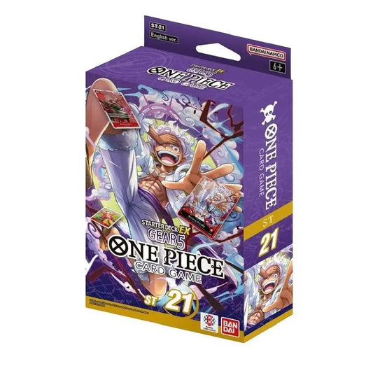 One Piece Card Game ST-21 Gear 5 Starter Deck EX English Sealed
