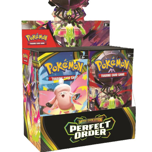 Pokémon Mega Evolution Perfect Order Booster Display Box - TCGVault