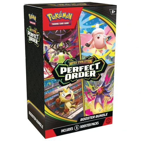 Pokémon TCG Mega Evolution Perfect Order Booster Bundle Japanese Cards Pack Sealed Trading Card Bundle - TCGVault
