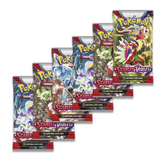Pokémon TCG Scarlet & Violet 6 Pack Booster Bundle - TCGVault