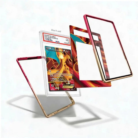 Smartphone screen protectors with colorful designs on a white background