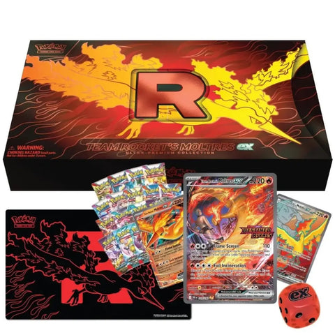 Pokémon Team Rocket’s Moltres ex Ultra Premium Collection - TCGVault