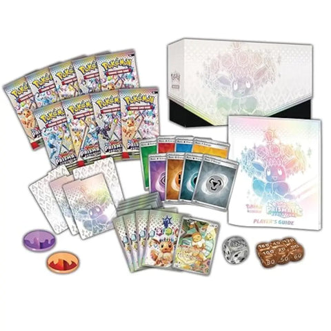 Pokémon TCG Scarlet & Violet Prismatic Evolutions Elite Trainer Box - TCGVault
