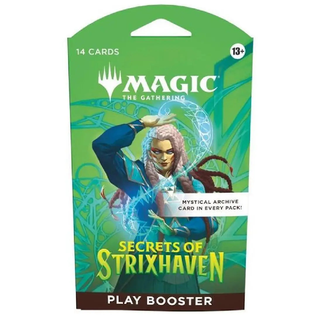Magic: The Gathering – Secrets of Strixhaven Sleeved Play Booster Pack | SOS Edition