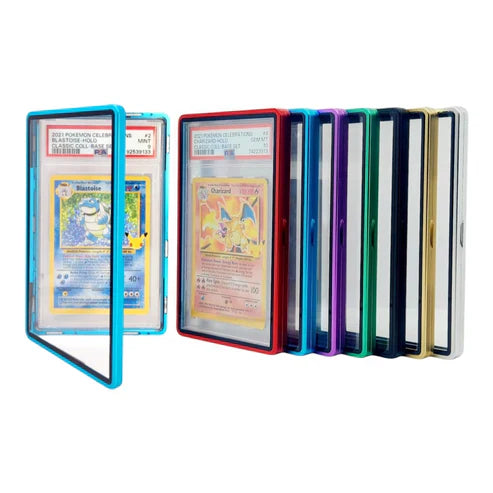 Scratch Resistant Magnetic Metal Frame Slab Case (Elite Version) - TCGVault