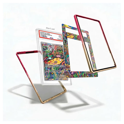 Brute Bonnet 207/182 Paradox Rift collector display case showcasing the Pokémon TCG card with extended artwork