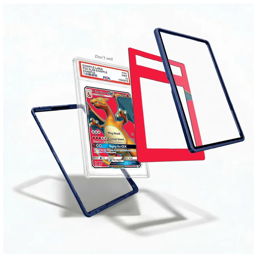Charizard GX SM60 collector display case showcasing the Pokémon Promo card with extended artwork