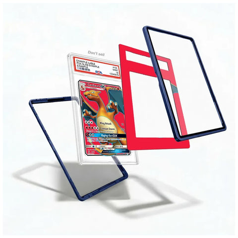 Charizard GX SM60 collector display case showcasing the Pokémon Promo card with extended artwork