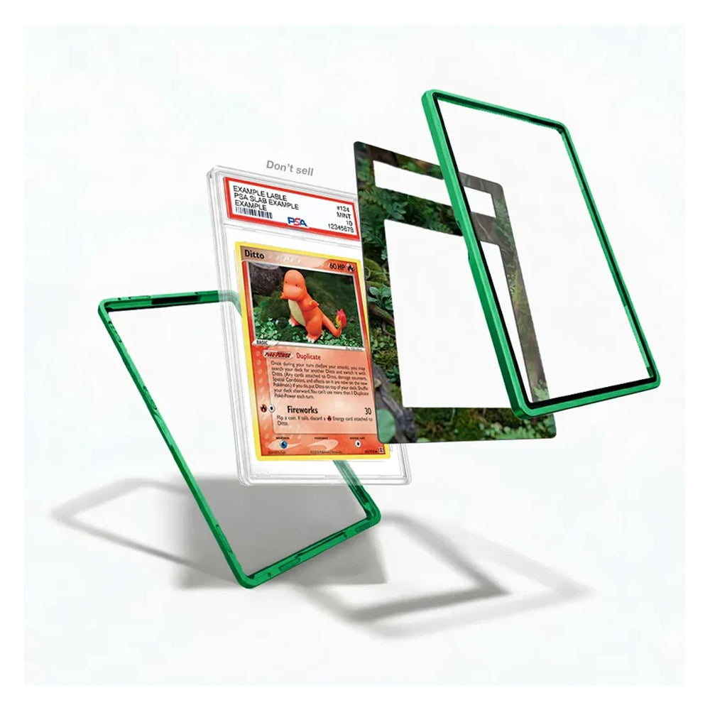 Ditto EX Deoxys-inspired extended art display case styled for a Pokémon trading card collection.
