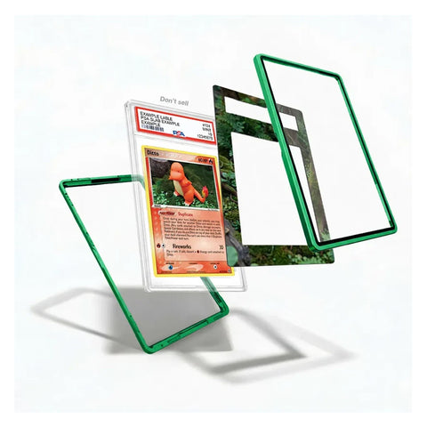 Ditto EX Deoxys-inspired extended art display case styled for a Pokémon trading card collection.