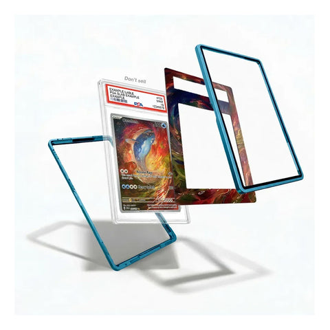 Donphan ex 102/081 extended art display case styled for a Pokémon trading card collection.