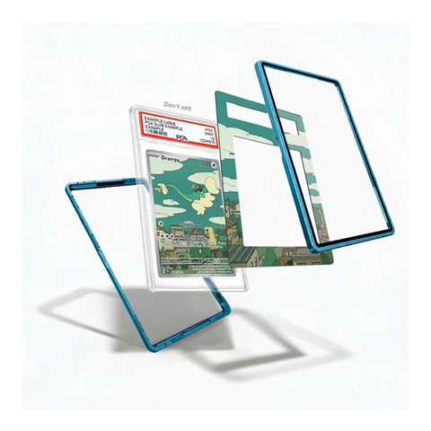 Drampa-inspired extended art display case styled for a Pokémon trading card collection.