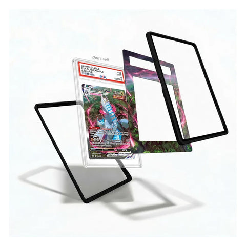 Duraludon VMAX-inspired extended art display case styled for a Pokémon trading card collection.