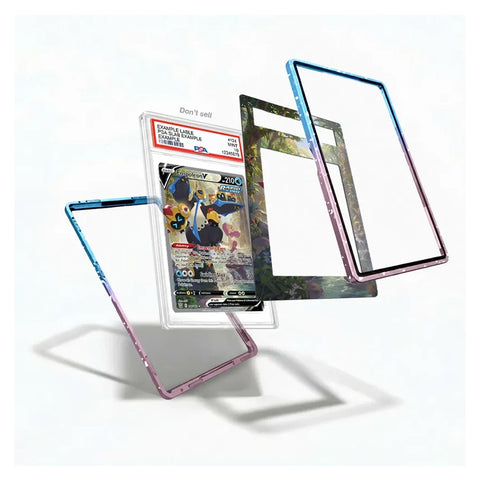 Empoleon V-inspired extended art display case styled for a Pokémon trading card collection.