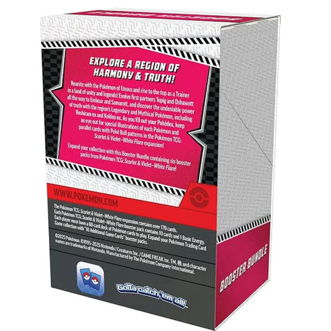 TCG Scarlet & Violet White Flare Booster Bundle 6 Packs
