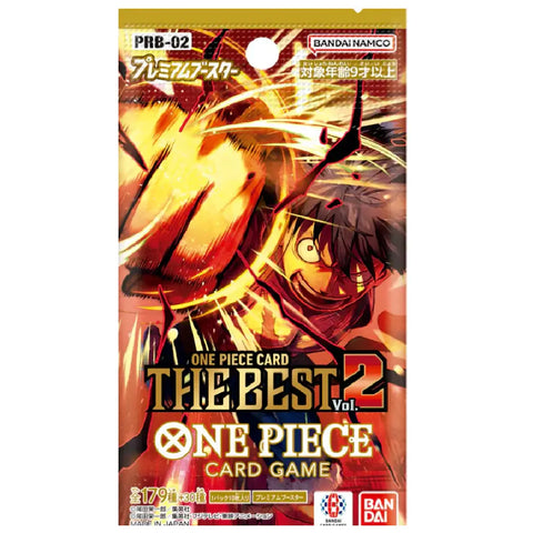 One Piece The Best PRB-02  Vol.2 Booster Pack Japanese Version - TCGVault