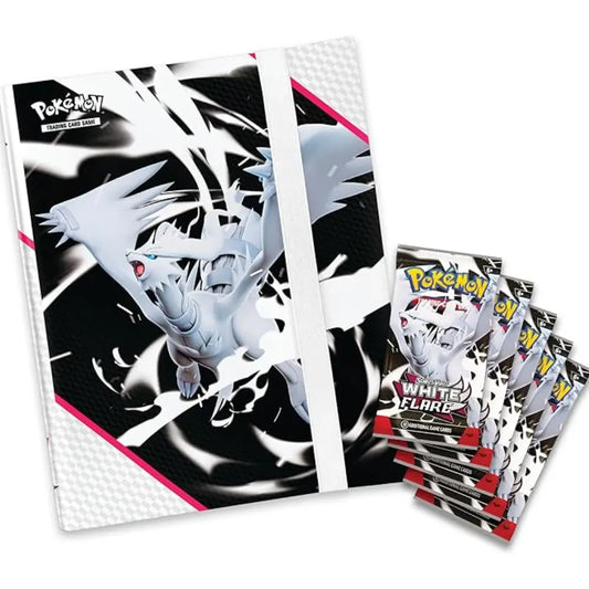 Pokémon Scarlet & Violet 10.5 White Flare Binder Collection - TCGVault
