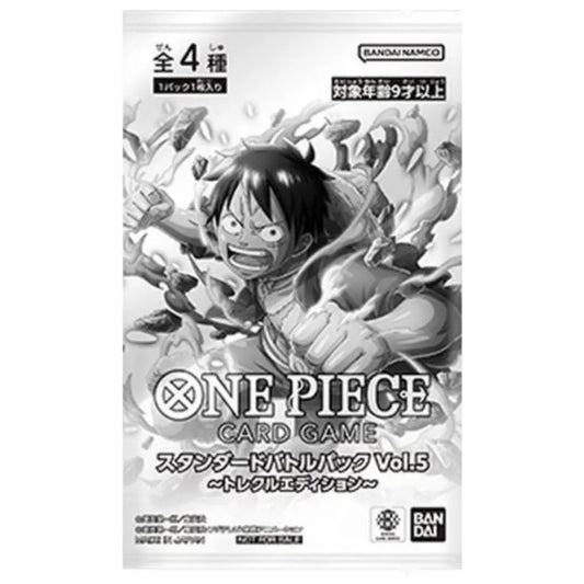 ONE PIECE Treasure Cruise Vol. 5 Standard Battle Promo Pack – Sealed TCG Collectible