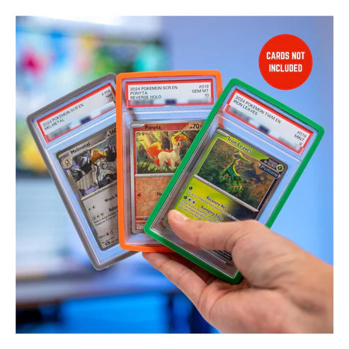 Gradient PSA/CGC Graded Card Slab Bumper Guards (Elite Version) - TCGVault