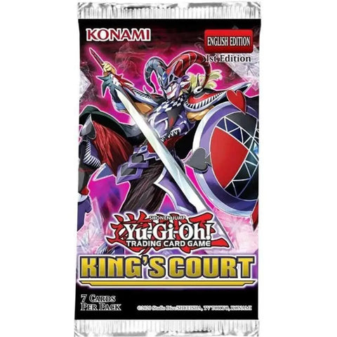 Yu-Gi-Oh King's Court KONAMI Booster Pack - TCGVault