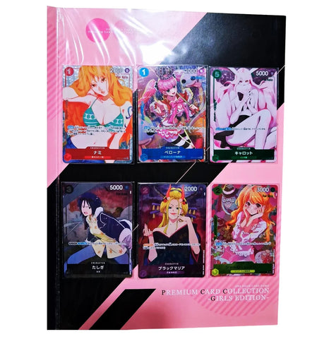 ONE PIECE Card Game Premium Collection Girls Edition Set of 6 Japanese Sealed