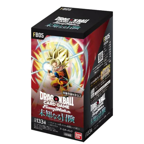 Dragon Ball Super Fusion World FB05 New Adventure Booster Pack Japanese - TCGVault