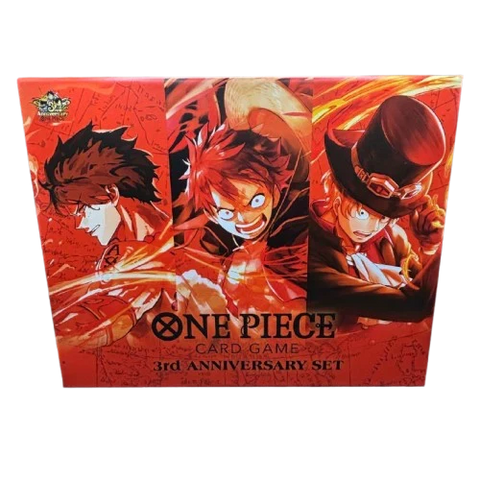 One Piece Card Game 3rd Anniversary Set | Factory Sealed Limited Edition Collection